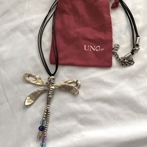 Uno de 50 beautiful rope Dragonfly Necklace